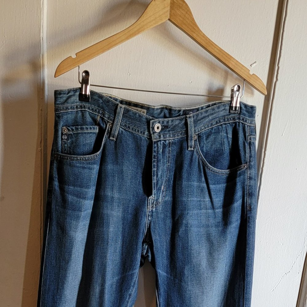 AG Adriano Goldschmeid The Protege Straight Leg Jeans Size 32X34